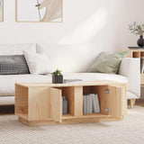 Vidaxl salontafel 110x50x40 cm massief grenenhout