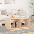 Vidaxl salontafel 80x50x40 cm massief grenenhout