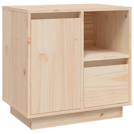Vidaxl nachtkastje 50x34x50 cm massief grenenhout