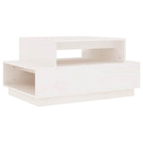 Vidaxl salontafel 80x55x40,5 cm massief grenenhout wit