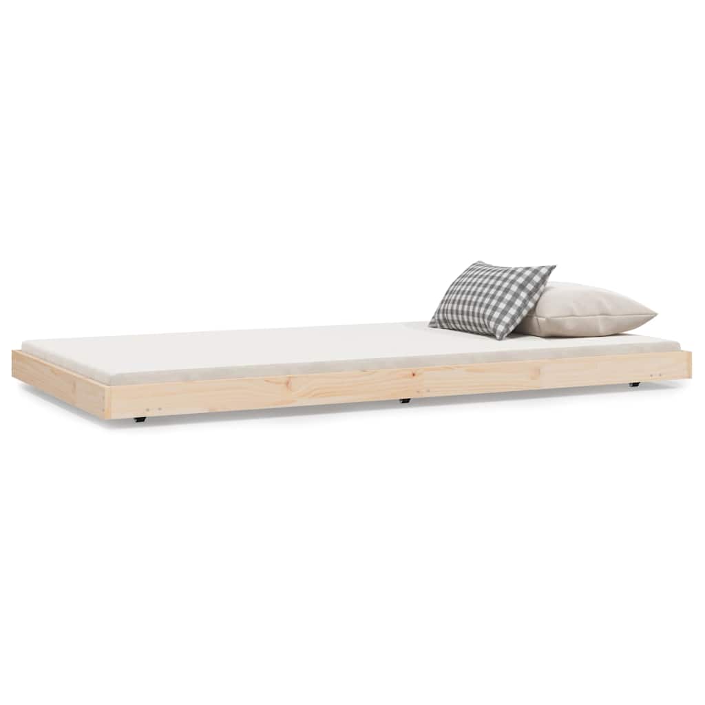 Vidaxl bedframe zonder matras massief grenenhout 100x200 cm