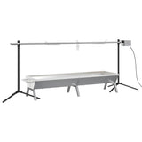 Vidaxl barbecue grill- en bakset automatisch roestvrij staal