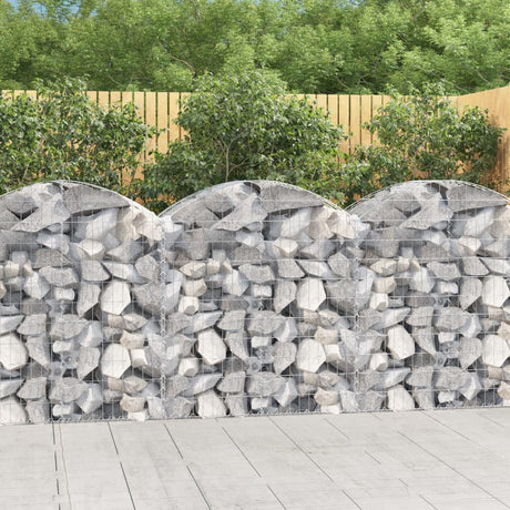 Sklepienie gabionowe Vidaxx 100x50x100 120 cm ocynkowane żelazo