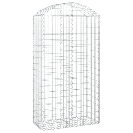 Sklepienie gabionowe Vidaxx 100x50x180 200 cm ocynkowane żelazo