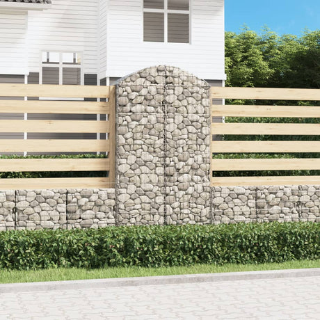 Sklepienie gabionowe Vidaxx 100x50x180 200 cm ocynkowane żelazo