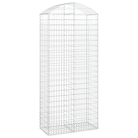 Sklepienie gabionowe Vidaxx 100x50x220 240 cm ocynkowane żelazo