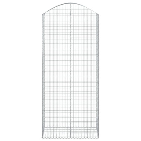 Sklepienie gabionowe Vidaxx 100x50x220 240 cm ocynkowane żelazo