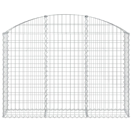 Sklepienie gabionowe Vidaxx 150x30x100 120 cm ocynkowane żelazo
