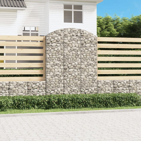 Sklepienie gabionowe Vidaxx 150x30x200 220 cm ocynkowane żelazo