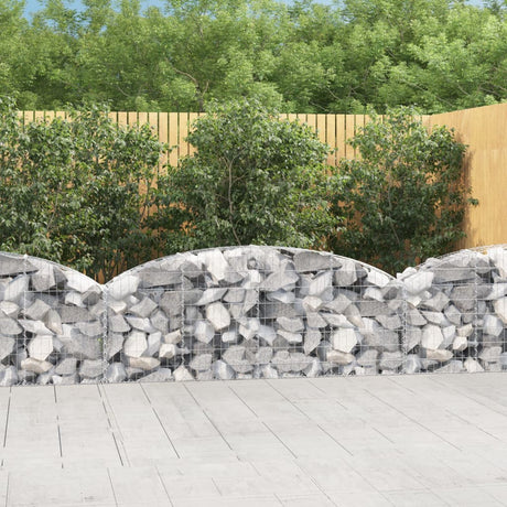 Sklepienie gabionowe Vidaxx 200x30x60 80 cm, ocynkowane żelazo