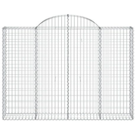Sklepienie gabionowe Vidaxx 200x30x140 160 cm ocynkowane żelazo