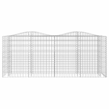 Sklepienie gabionowe Vidaxx o wymiarach 200x50x100 cm, ocynkowane