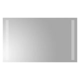 VidaXL Lustro łazienkowe LED 30x50 cm