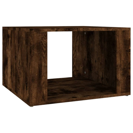Vidaxl nachtkastje 57x55x36 cm bewerkt hout gerookt eikenkleurig
