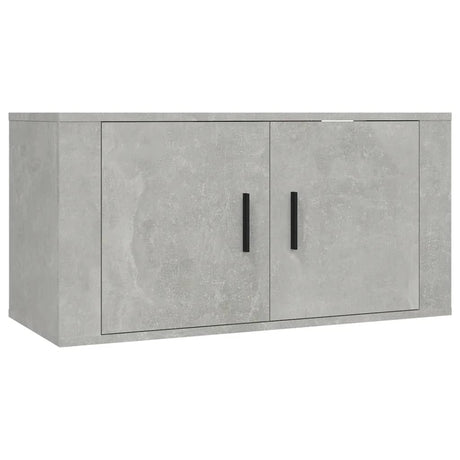 Vidaxl tv-wandmeubel 80x34,5x40 cm betongrijs