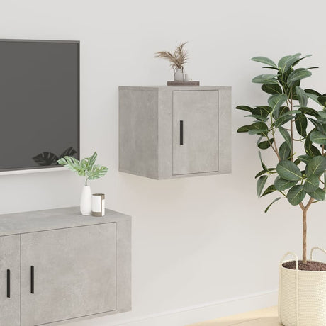 Vidaxl tv-wandmeubel 40x34,5x40 cm betongrijs