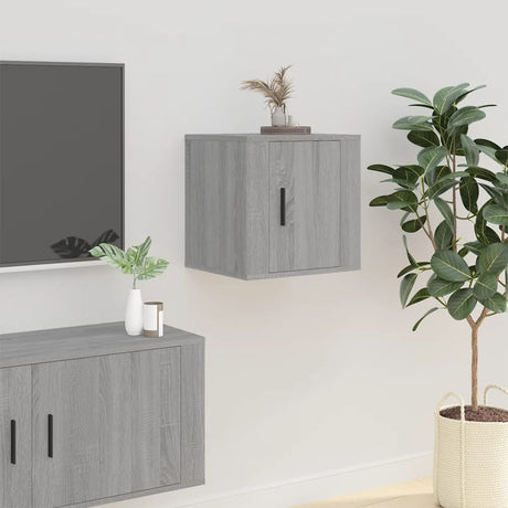 Vidaxl tv-wandmeubel 40x34,5x40 cm grijs sonoma eikenkleurig