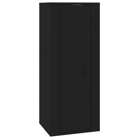 Vidaxl tv-wandmeubel 40x34,5x100 cm zwart