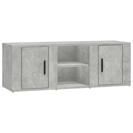 Vidaxl tv-meubel 100x31,5x35 cm bewerkt hout betongrijs