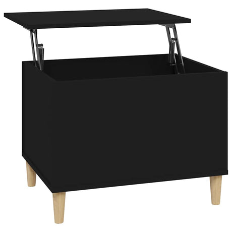 Vidaxl salontafel 60x44,5x45 cm bewerkt hout zwart