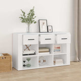 Vidaxl dressoir 100x30x59,5 cm bewerkt hout wit