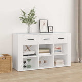 Vidaxl dressoir 100x30x59,5 cm bewerkt hout wit