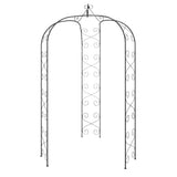 Łuk ogrodowy Vidaxx ø180x255 cm stal czarny