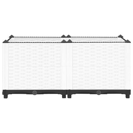 Donica Vidaxx podniesiona z polipropylenu o wymiarach 80x40x38 cm