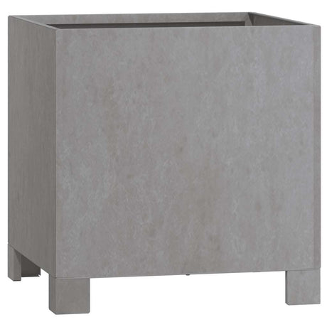 VidaXL Donice z nogami, 2 szt., zardzewiała, 32x30x33 cm, stal Corten