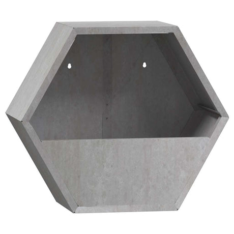 Donice Vidaxx naścienne 2 szt. 30x10x25 cm stal corten zardzewiała