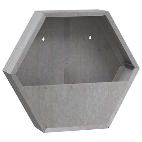 Donice Vidaxx naścienne 2 szt. 46x10x40 cm stal corten zardzewiała