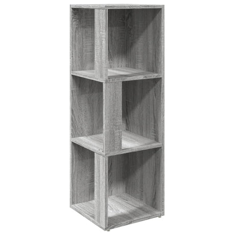 Vidaxl hoekkast 33x33x100 cm bewerkt hout grijs sonoma eikenkleurig