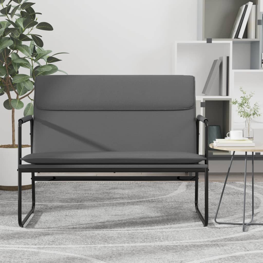 Vidaxl bankje 100x64x80 cm kunstleer grijs