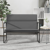 Vidaxl bankje 100x64x80 cm kunstleer grijs