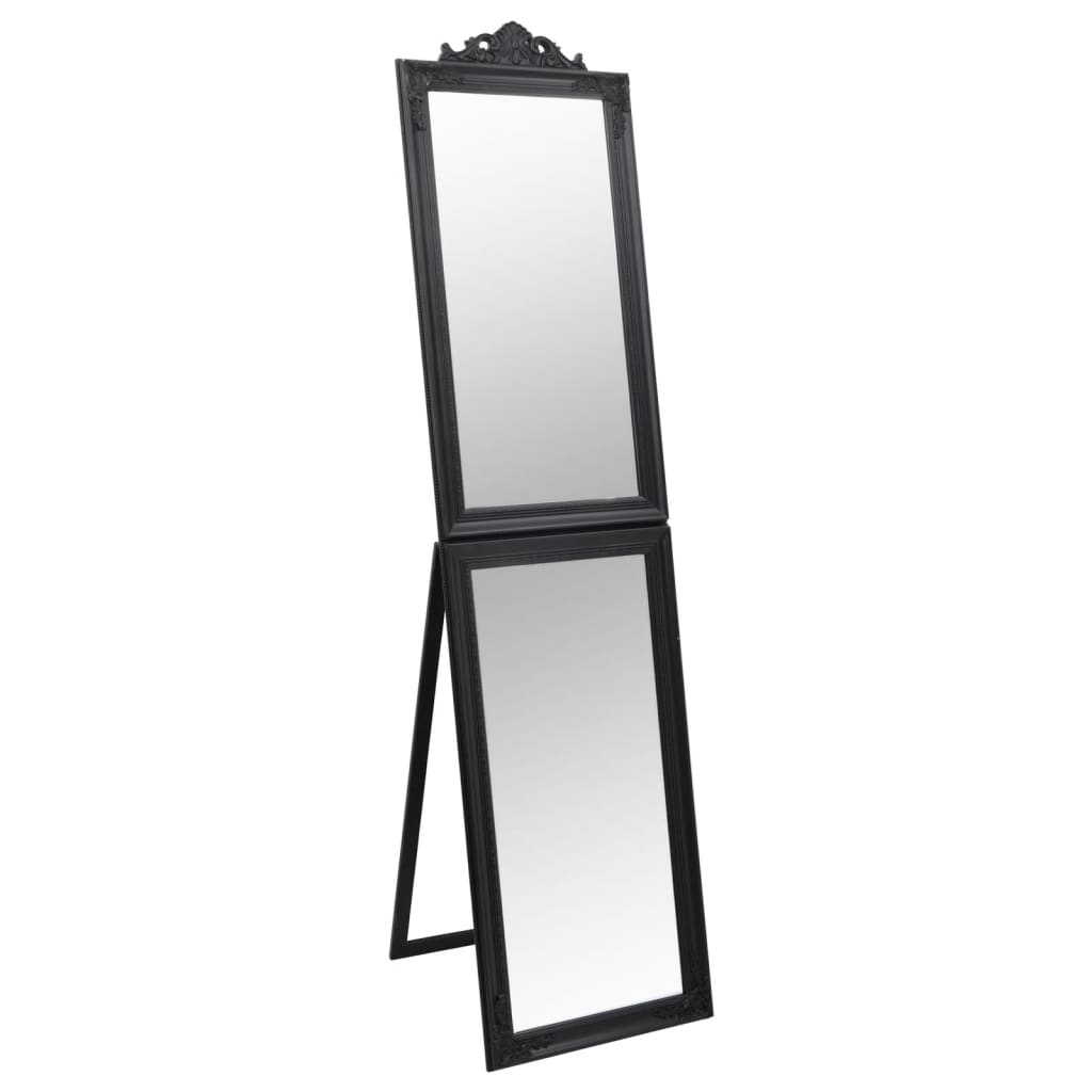 Lustro wolnostojące Vidaxx 40x160 cm czarne