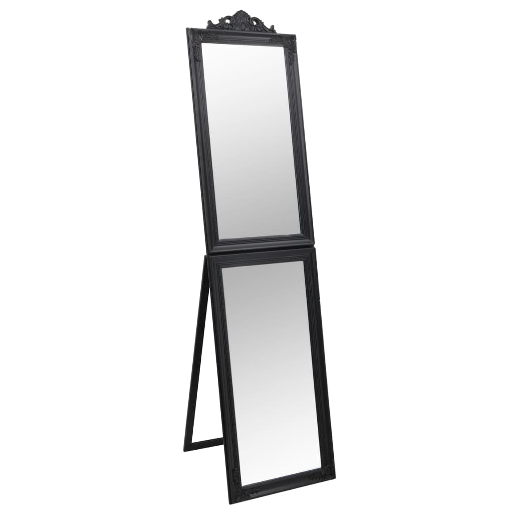 Lustro wolnostojące Vidaxx 50x200 cm czarne