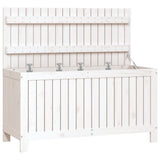Vidaxl tuinbox 115x49x60 cm massief grenenhout wit