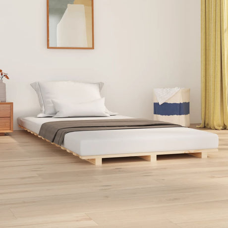 Vidaxl bedframe massief grenenhout 100x200 cm