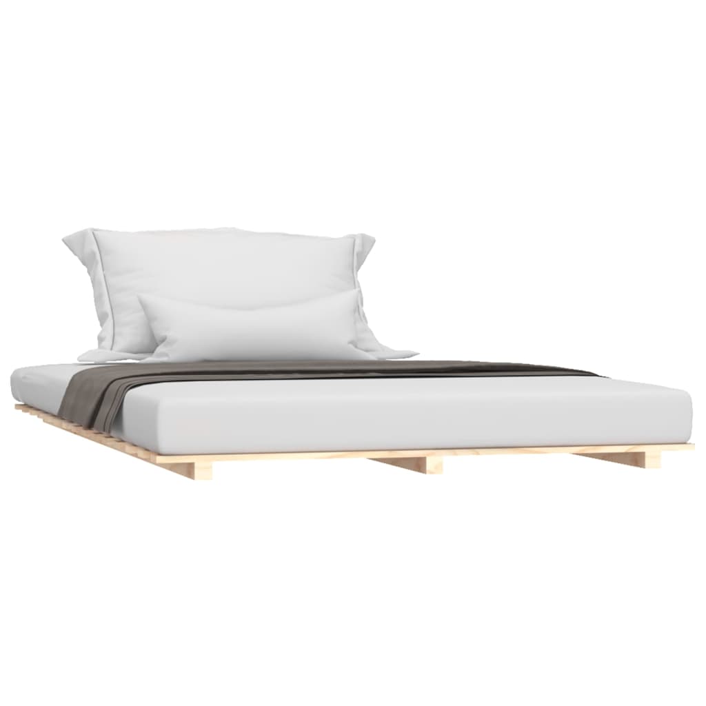 Vidaxl bedframe massief grenenhout 120x200 cm