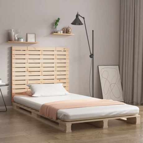 Vidaxl hoofdbord wandmontage 106x3x91,5 cm massief grenenhout