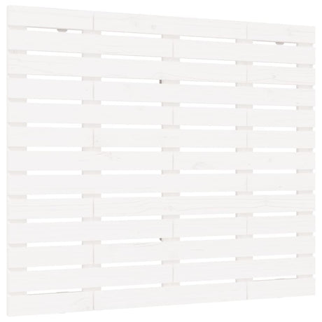 Vidaxl hoofdbord wandmontage 96x3x91,5 cm massief grenenhout wit