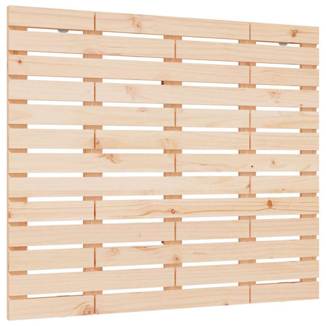 Vidaxl hoofdbord wandmontage 126x3x91,5 cm massief grenenhout