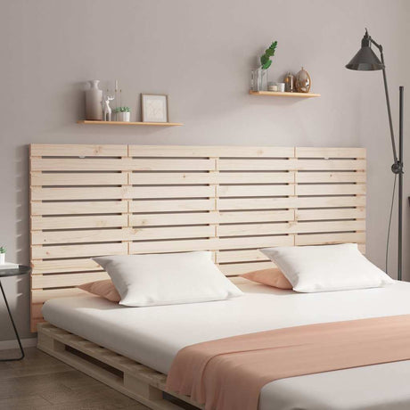 Vidaxl hoofdbord wandmontage 186x3x91,5 cm massief grenenhout