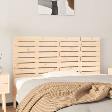 Vidaxl hoofdbord wandmontage 156x3x63 cm massief grenenhout