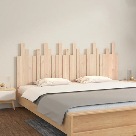 Vidaxl hoofdbord wandmontage 185x3x80 cm massief grenenhout