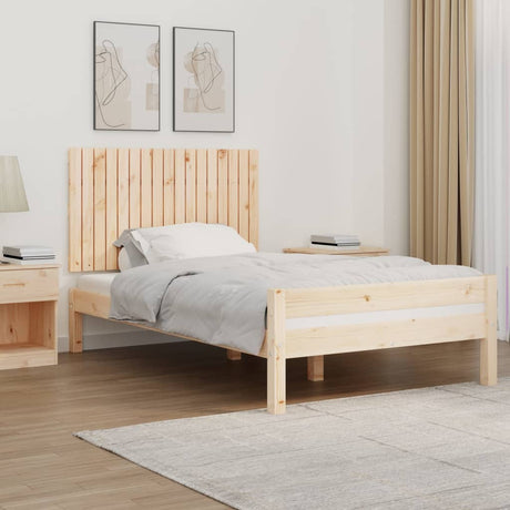 Vidaxl wandhoofdbord 108x3x60 cm massief grenenhout