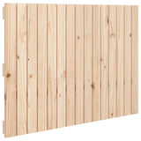 Vidaxl wandhoofdbord 95,5x3x60 cm massief grenenhout