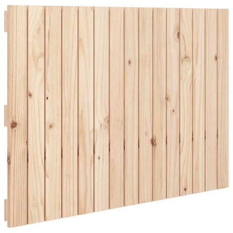 Vidaxl wandhoofdbord 95,5x3x60 cm massief grenenhout