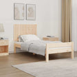 Vidaxl wandhoofdbord 95,5x3x60 cm massief grenenhout