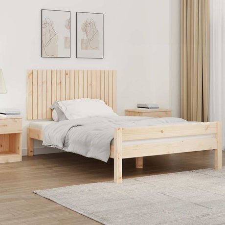 Vidaxl wandhoofdbord 127,5x3x60 cm massief grenenhout